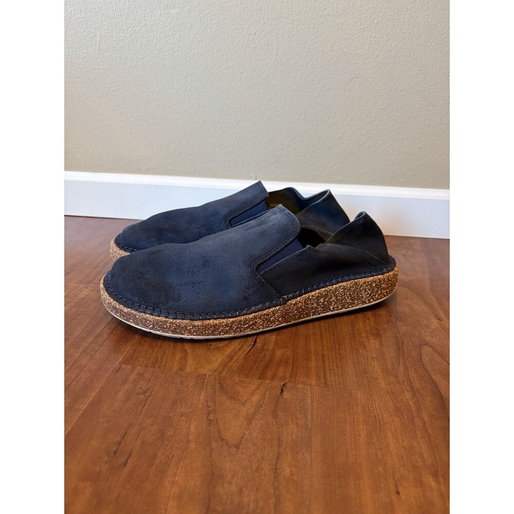 Birkenstock Callan Navy Suede Leather Slip On Loafer EU 42 US M9 W11